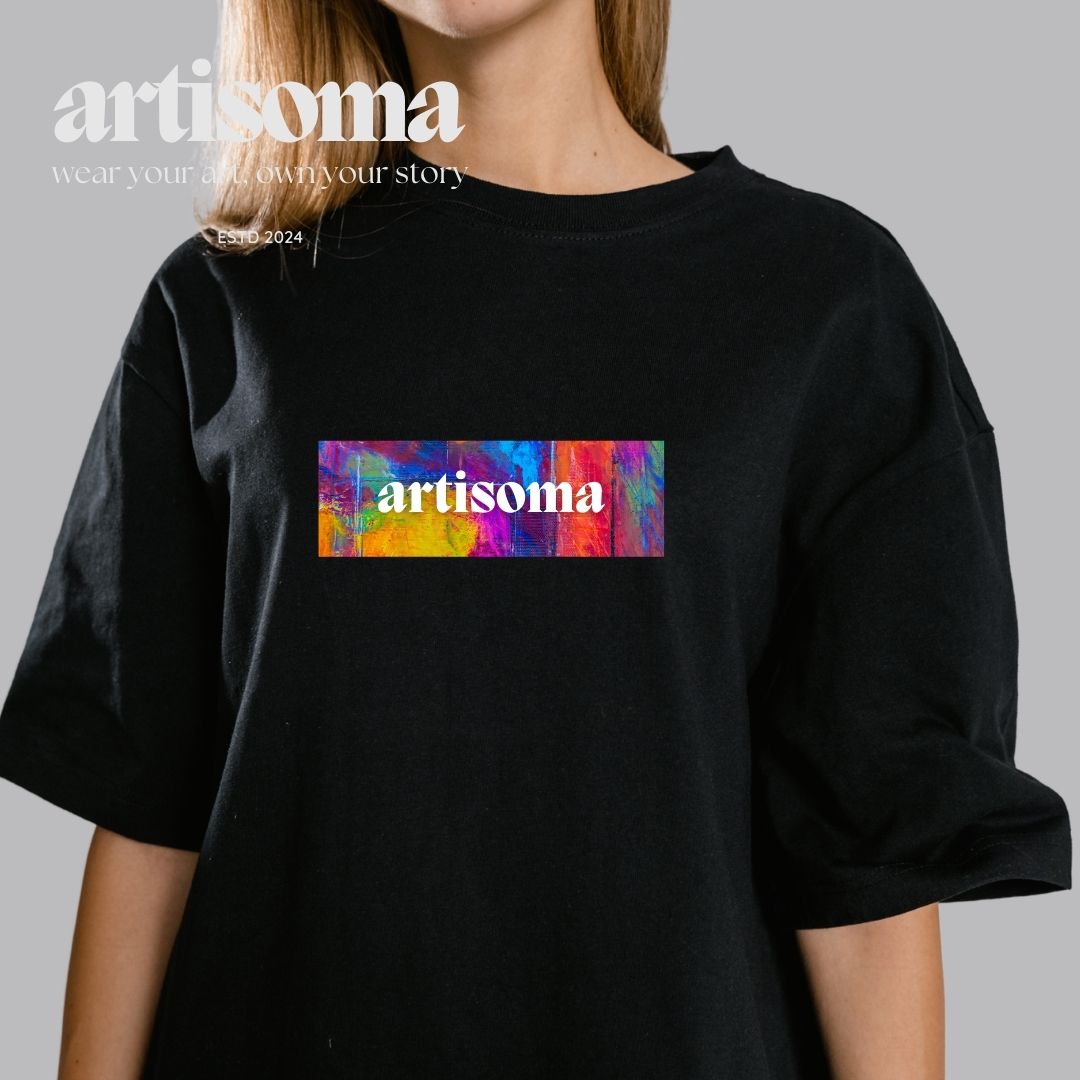 Chromatic Chaos - Oversized Graphic Tee