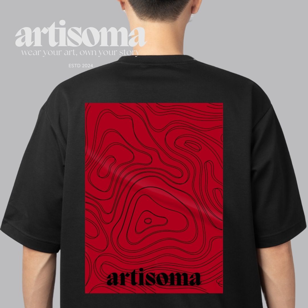 Chaos & Calm - Oversized Graphic Tee